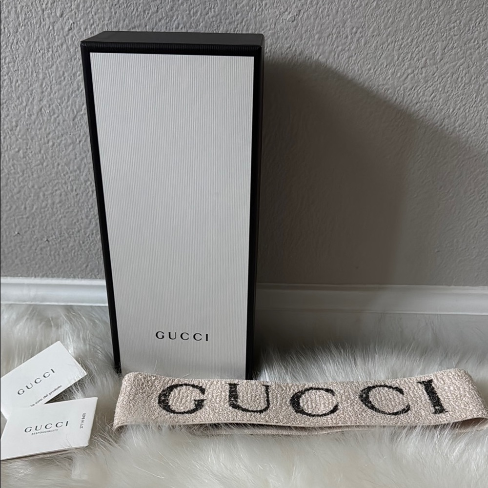 100 percent authentic Gucci sweatband
